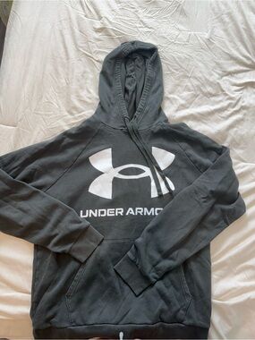 Under Armour green Hoodie with White Logo